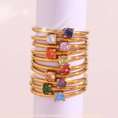 Eden Birthstone Ring