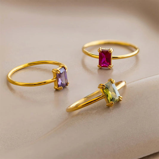 Maya Birthstone Ring