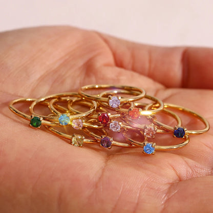 Eden Birthstone Ring